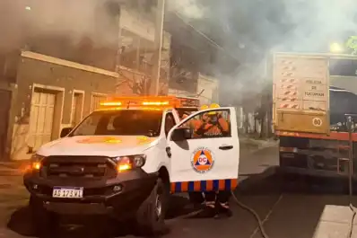 Barrio Sur: un hombre de 74 años falleció en un incendio y su esposa salvó su vida milagrosamente