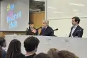 Luis Caputo brindó una charla a estudiantes universitarios