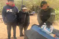 Abandonó más de 36 kilos de cocaína ocultos en juegos de sábanas al evitar un control de Gendarmería en Salta