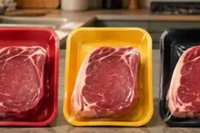 Bandejas de carne en el súper: qué significan los colores rojo, amarillo y negro