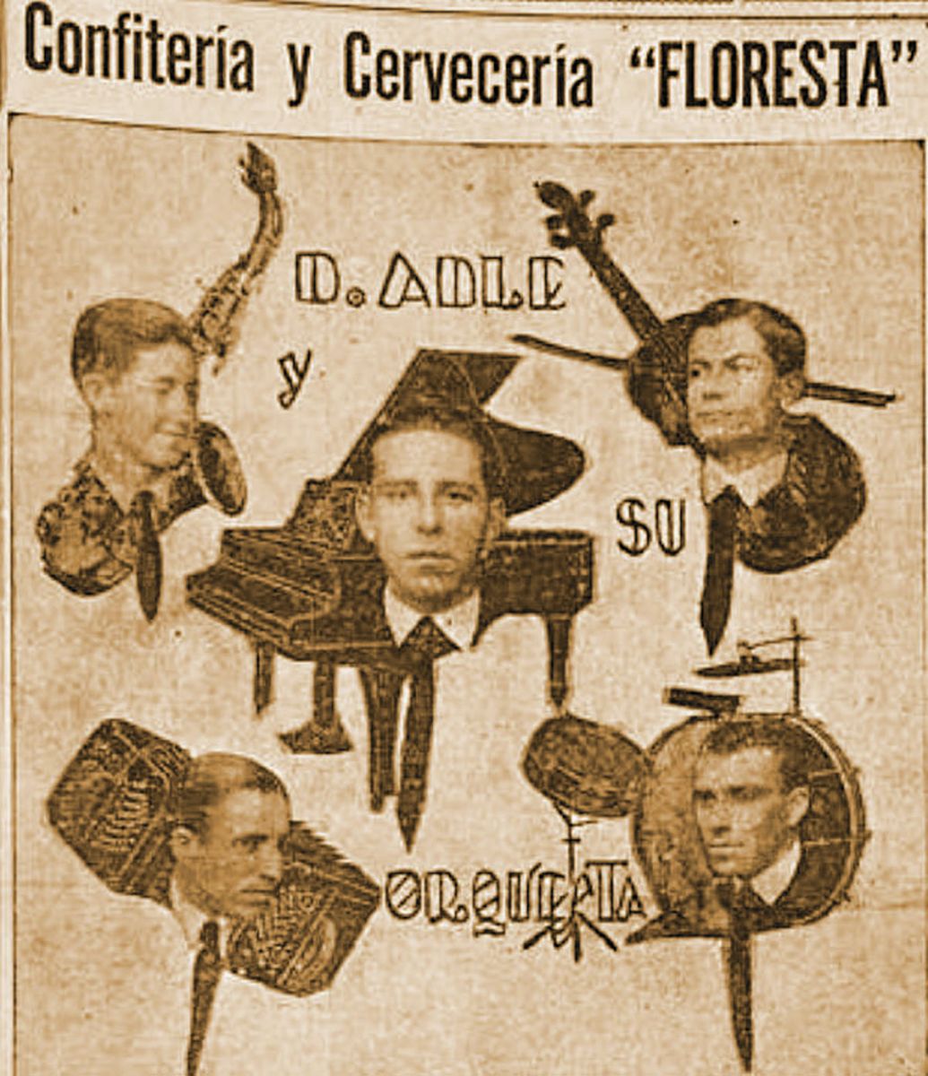 Recuerdos fotográficos: 1932. La confitería que le dio el nombre a la esquina Floresta