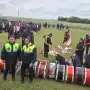 Atlético-River: secuestraron bebidas alcohólicas durante un control a hinchas visitantes