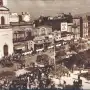 Recuerdos fotográficos: el pequeño galeón frente a la plaza