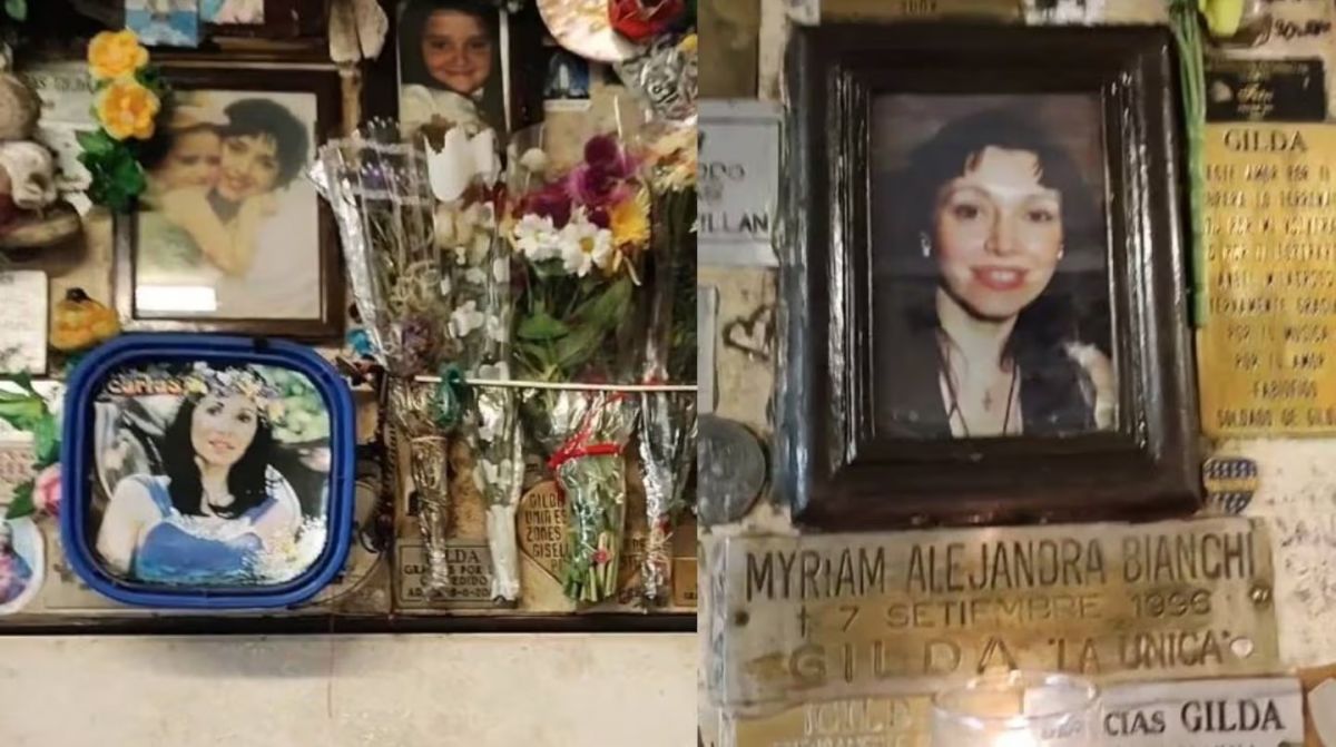 Se viralizó una foto de la tumba de Gilda y un detalle sorprendió a sus fanáticos