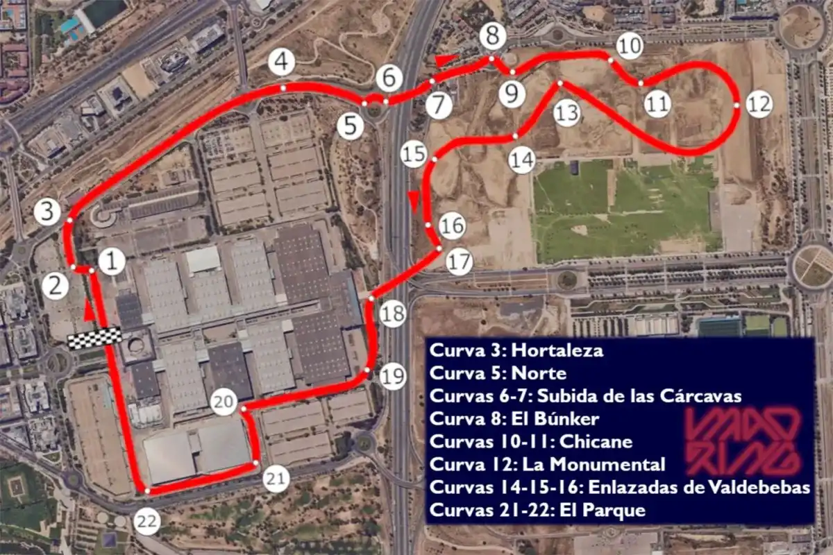 ¿Cómo es Madring, el circuito en el que se estrenará el Gran Premio de España de la F-1?