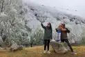 Mirá las mejores fotos de la nevada en Tafí del Valle