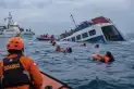 Tragedia en Indonesia: al menos seis muertos y 129 desaparecidos tras el naufragio de un barco