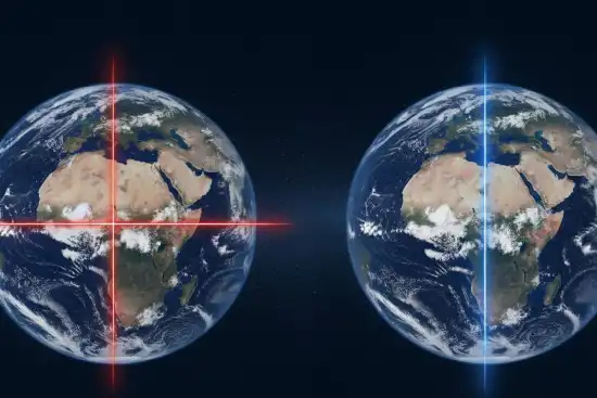 Una investigación científica reveló una nueva forma de dividir la Tierra en dos hemisferios