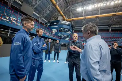 Argentina ya está en Neuquén y comenzó a preparar la serie de Copa Davis ante Turquía