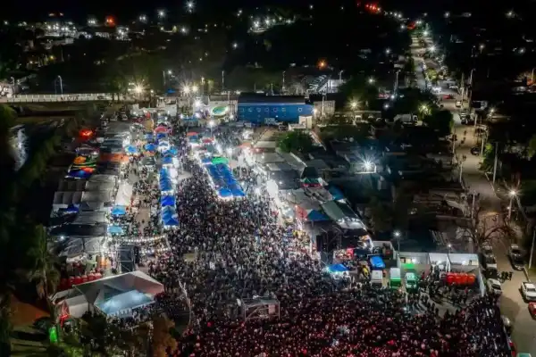 Fiesta Nacional en Famaillá: una campeona y una empanada que llegó de Japón