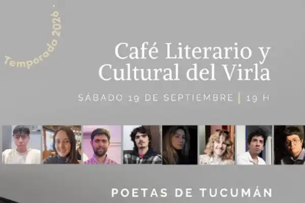 Poetas de Tucumán: quiénes participan del encuentro literario en el Café Cultural del Virla