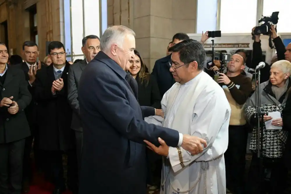 La Virgen de la Merced en Casa de Gobierno