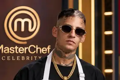“No pienso hablar, quizás mañana”: la evasiva reacción de L-Gante tras ser dado de baja en MasterChef