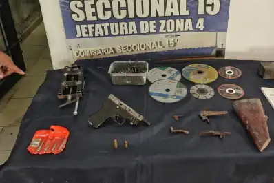 Descubrieron una fábrica de armas “tumberas”