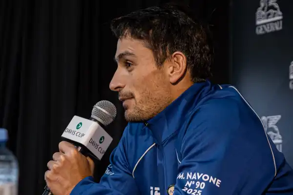 “Ojalá se caiga la cancha”: la ilusión de Navone antes de su primera Copa Davis como local