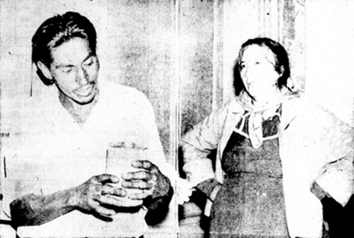 LOS ACUSADOS. Espinoza con el recipiente en el que se guardaba el veneno. En la otra imagen, su amante, María del Carmen Medina.