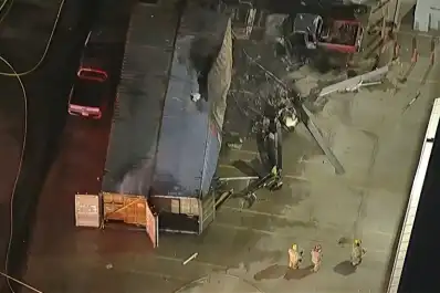 Un helicóptero de un canal de noticias se estrelló mientras cubría un choque en Los Ángeles