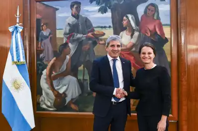Luis Caputo se reunió con autoridades del Banco Mundial: El respaldo a la Argentina es total