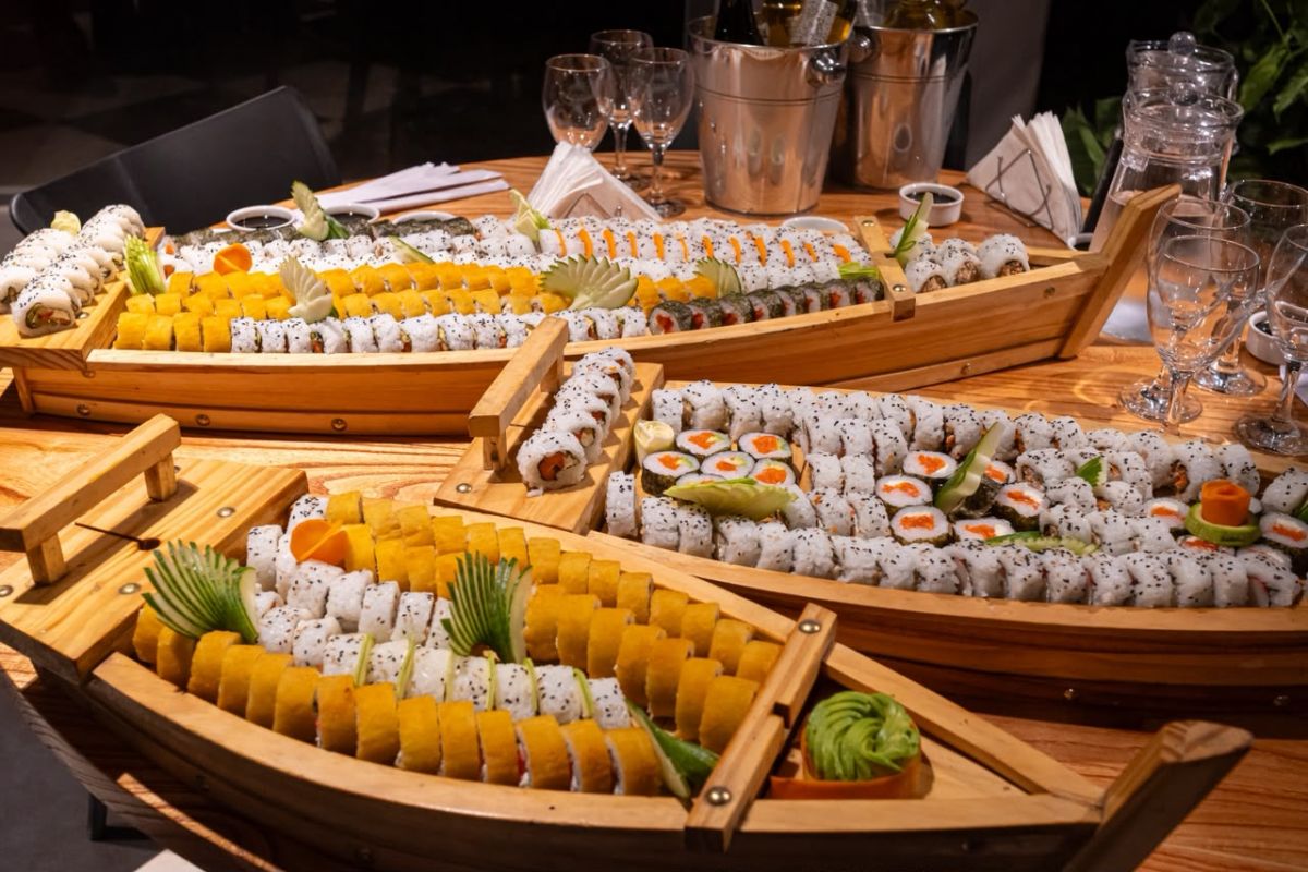 El Sushi Libre incluye hasta el 80% de la variedad de la carta. 