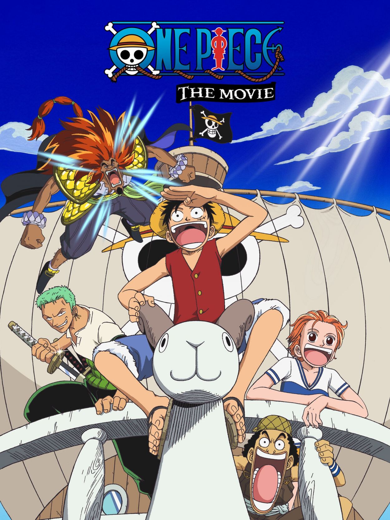 UN ANIMÉ DE 2000. “One Piece” lleva a la pantalla una aventura distinta de piratas.
