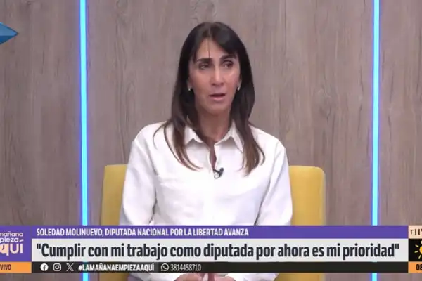 Soledad Molinuevo: “Se necesita mejorar la calidad de vida de la gente en cuestiones básicas”