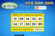 Los Números de Oro de LA GACETA del 19 de septiembre de 2026
