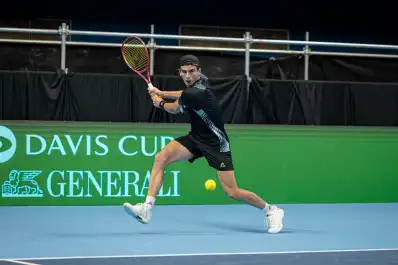 Manuel La Serna, el sparring que ayuda a Argentina y sueña con jugar la Copa Davis