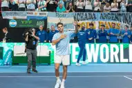 Neuquén abrazó la Copa Davis: Cerúndolo y Tirante maravillaron al público
