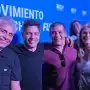 Un legislador tucumano con Axel Kicillof y un ministro en el festejo por el Día del Niño