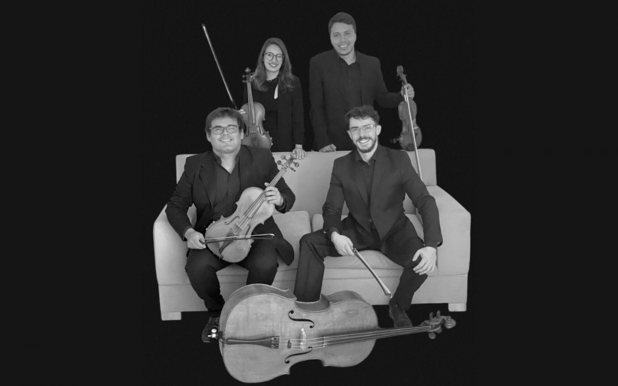 TRIBUTO A EDUARDO FALÚ. Presentación del Cuarteto Alpa Puyo.