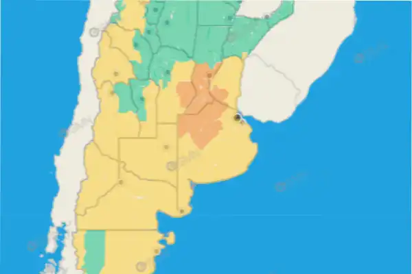 Alerta naranja y amarilla en 18 provincias: viento Zonda, tormentas severas y y ráfagas de 100 km/h azotan a la Argentina
