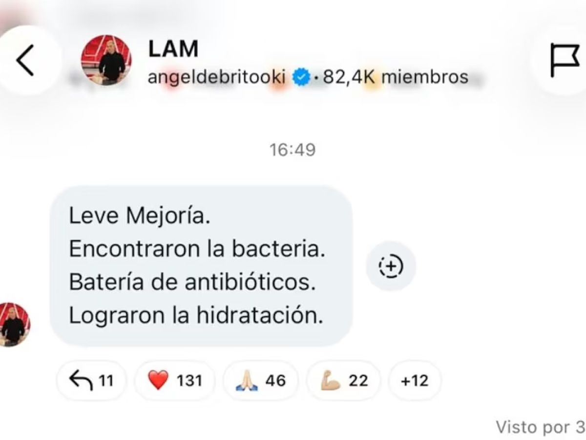 Las cuatro novedades que dio Ángel de Brito sobre la salud de Mirtha Legrand