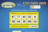 Los Números de Oro de LA GACETA del 22 de diciembre de 2026