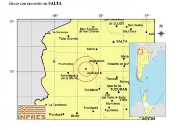 Alerta en el sur de Salta: registraron 13 sismos este lunes y algunos se sintieron en Tucumán