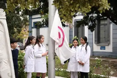 En el Día del Estudiante, Montaldo destacó la mediación escolar y pidió “trabajar por un mundo en paz”