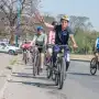 En bicicleta y entre esculturas: así es el nuevo paseo del Parque 9 de Julio