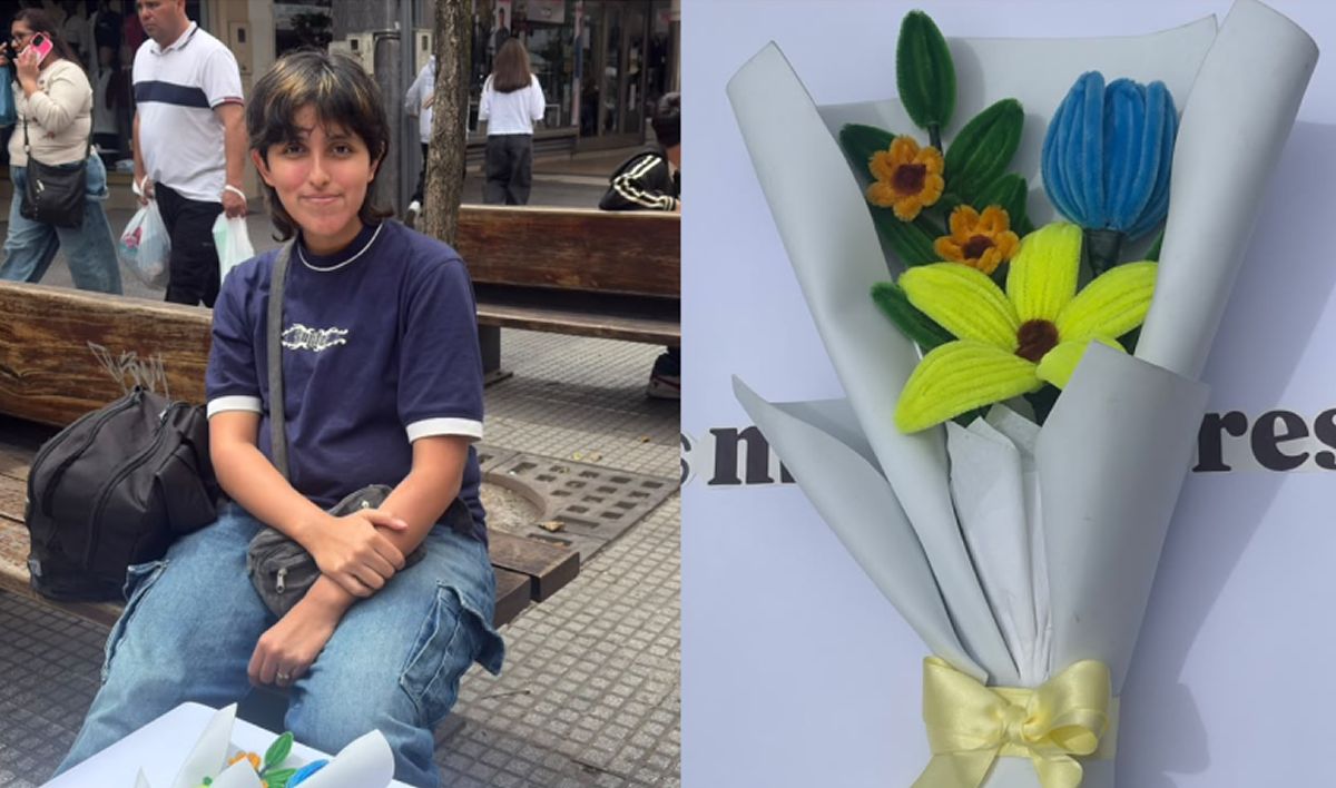 EMPRENDIMIENTO. Andrés, creador de @manniflores, prepara ramos para una tradición que cada año suma nuevos destinatarios. / LA GACETA, ANALÍA JARAMILLO