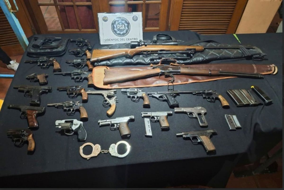 Secuestro de armas. PSA