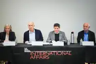 Axel Kicillof desplegó en Nueva York una agenda con académicos, inversores y empresarios