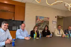 Lisandro Catalán y Soledad Molinuevo se reunieron con la presidenta de Citromax en Nueva York