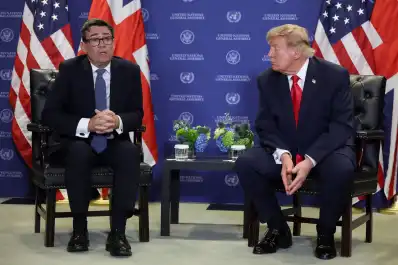 Trump y el primer ministro del Reino Unido se reunieron y hablaron sobre Malvinas