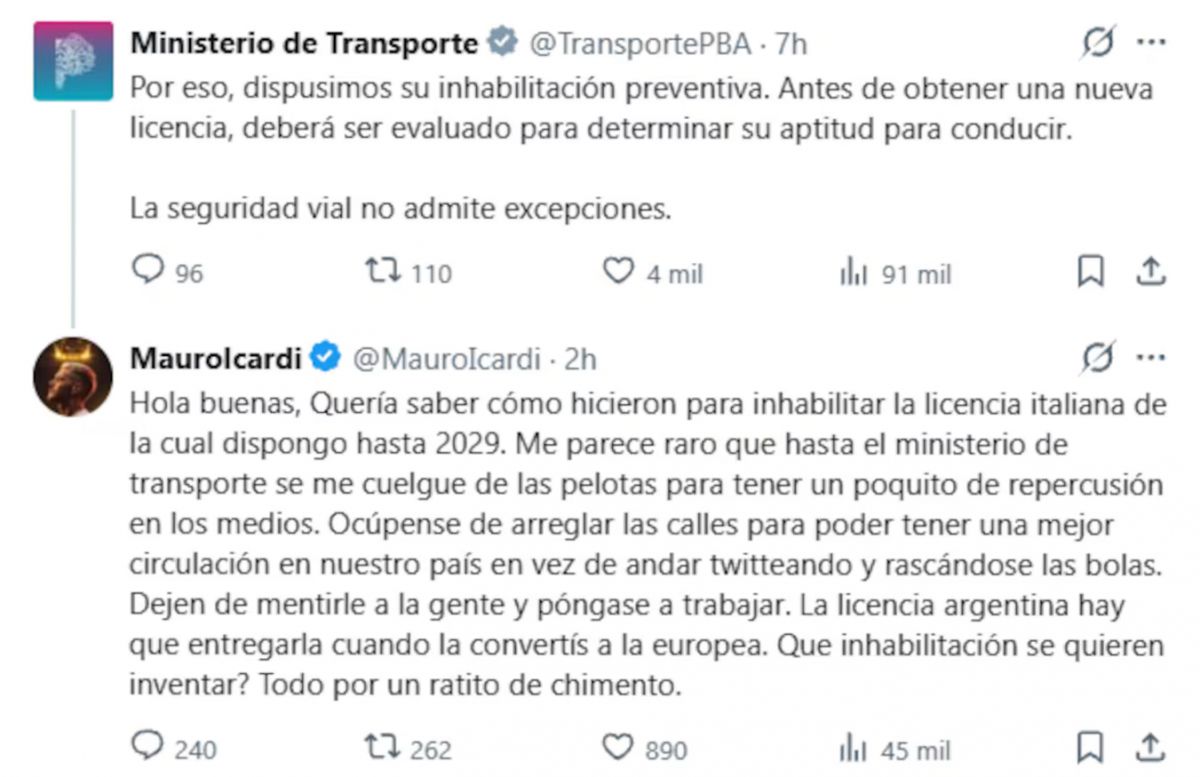 El descargo de Mauro Icardi tras la inhabilitación. 