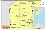 Sismo en Salta esta madrugada: un temblor leve se registró cerca de Cafayate