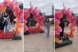 Flores y colores en la peatonal: ¿qué te parece el nuevo rincón primaveral?
