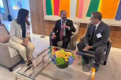 Catalán y Molinuevo se reunieron con un directivo de Citi para analizar inversiones para Tucumán