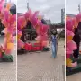 Flores y colores en la peatonal: ¿qué te parece el nuevo rincón primaveral?