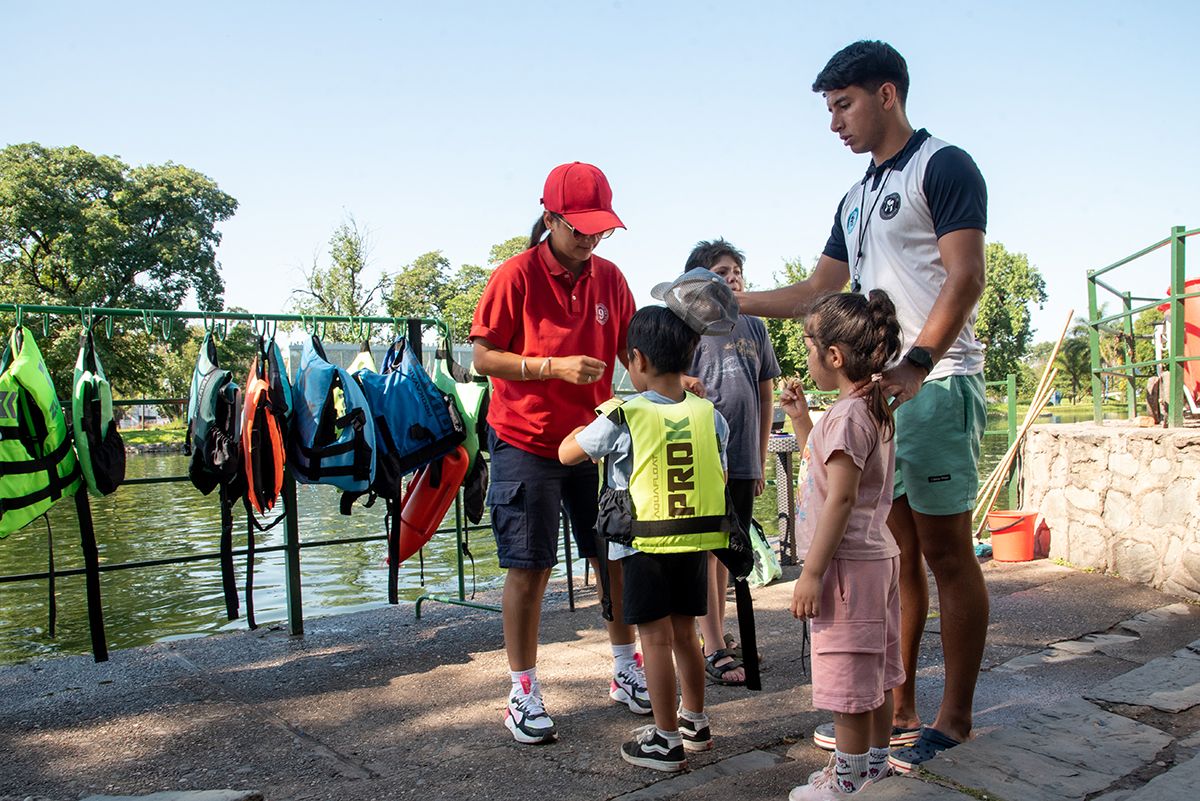 Cumplió un año el servicio de Bicilagos en el Parque 9 de Julio