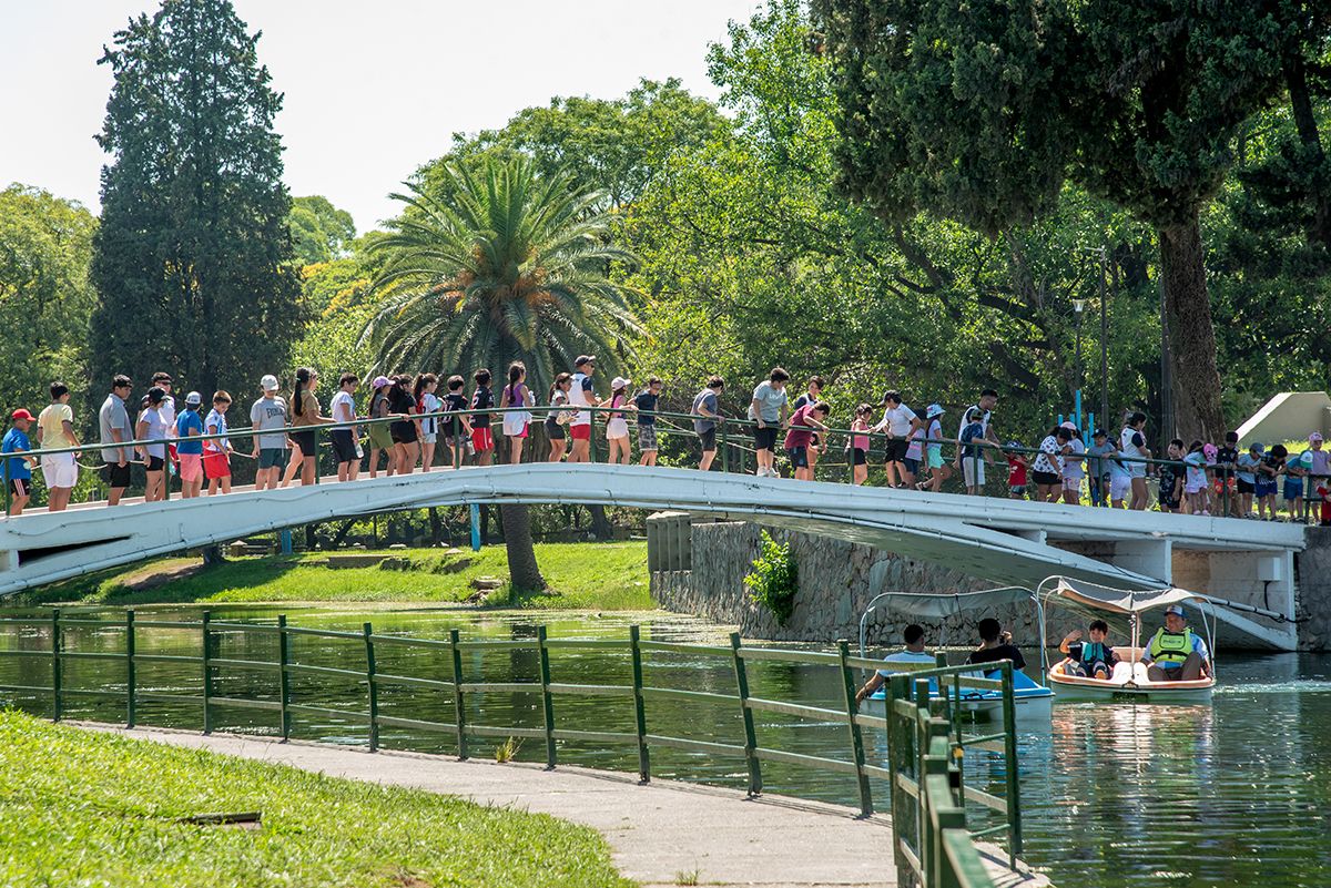 Cumplió un año el servicio de Bicilagos en el Parque 9 de Julio