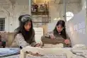 “Esos andamios son su aula”: estudiantes de Artes trabajan restaurando el Museo Timoteo Navarro