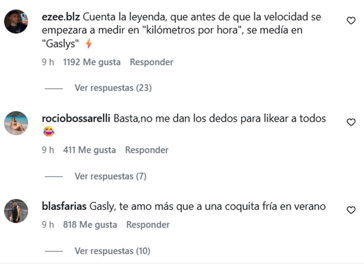 “Gasly y Perón, un solo corazón : los comentarios irónicos de los argentinos en el Instagram de Alpine